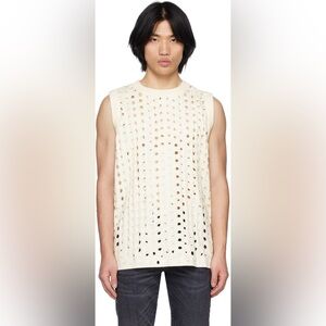 RtA Tobias Tank Top in Burned White Size M